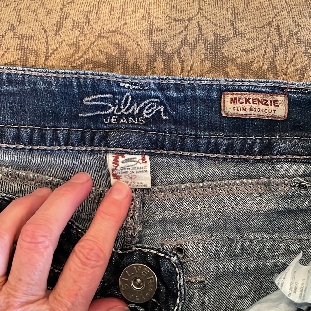 Silver Mckenzie Jeans - image 2